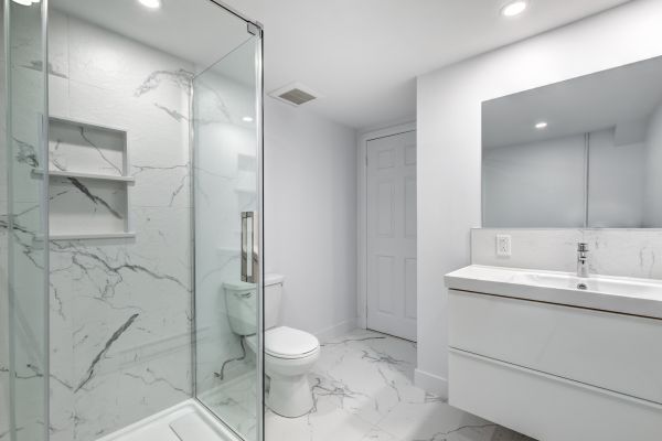 Basement Bathroom Installation in Wausau