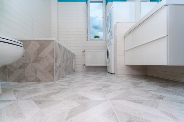 Bathroom Floor Remodeling in Wausau