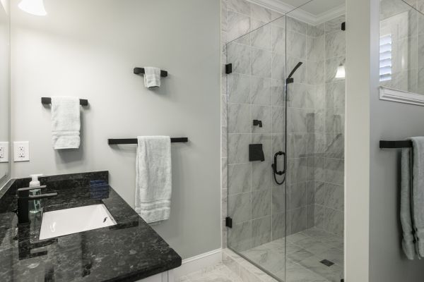 Granite Shower Installation in Wausau