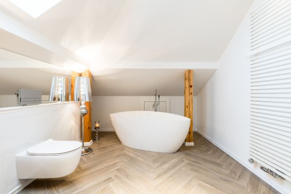 Attic Bathroom Renovation in Wausau