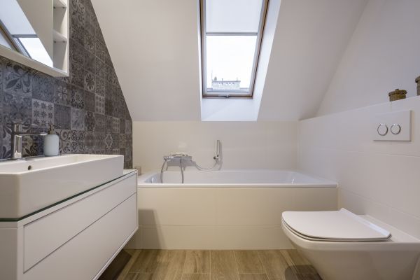 Attic Bathroom Construction in Wausau